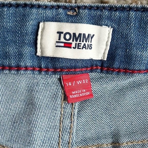 Tommy Hilfiger Tommy Jeans Skinny Curvy Ankle Denim Casual 14 32 - Picture 2 of 8